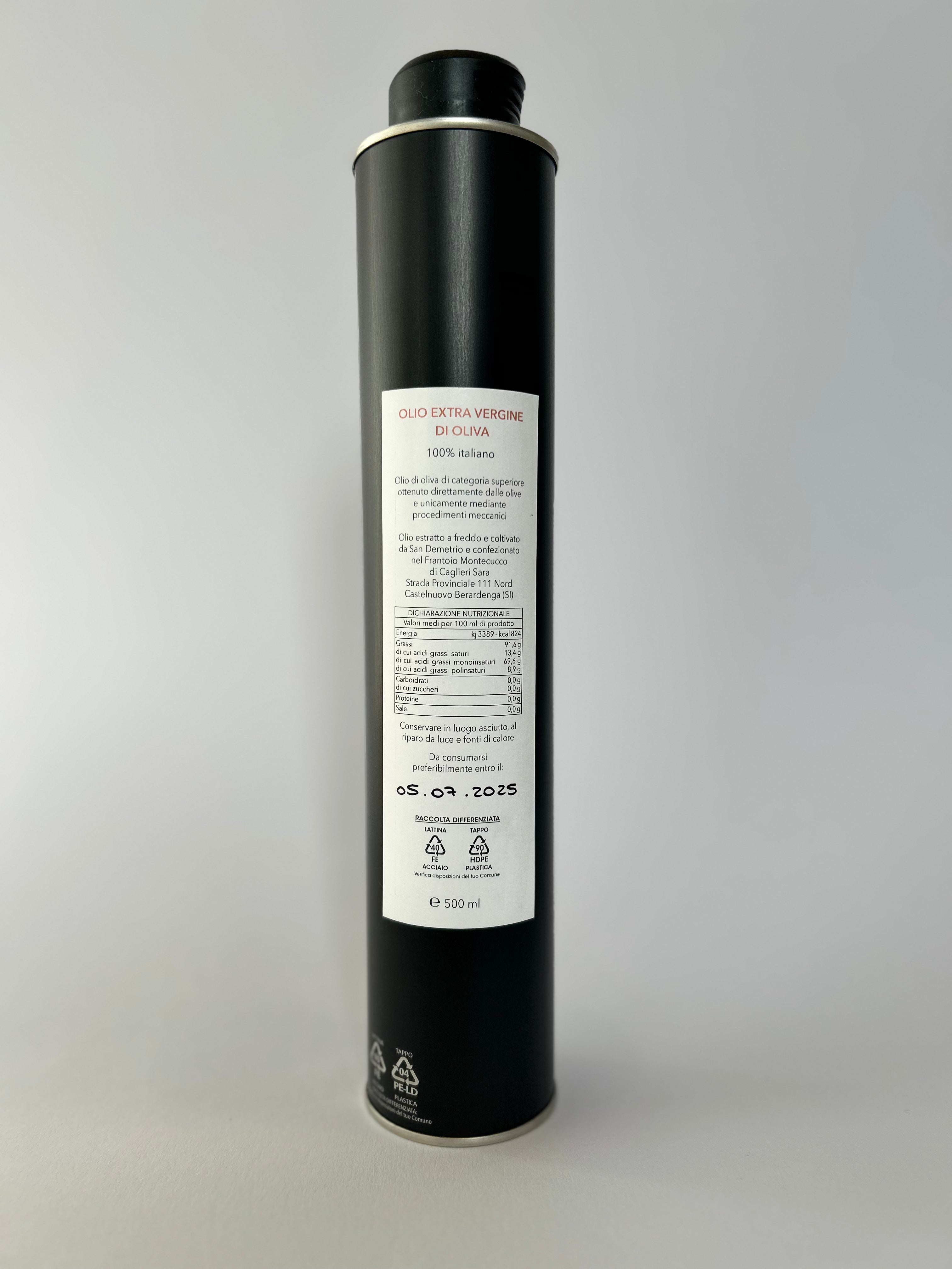 Olio extra virgine di oliva 500ml