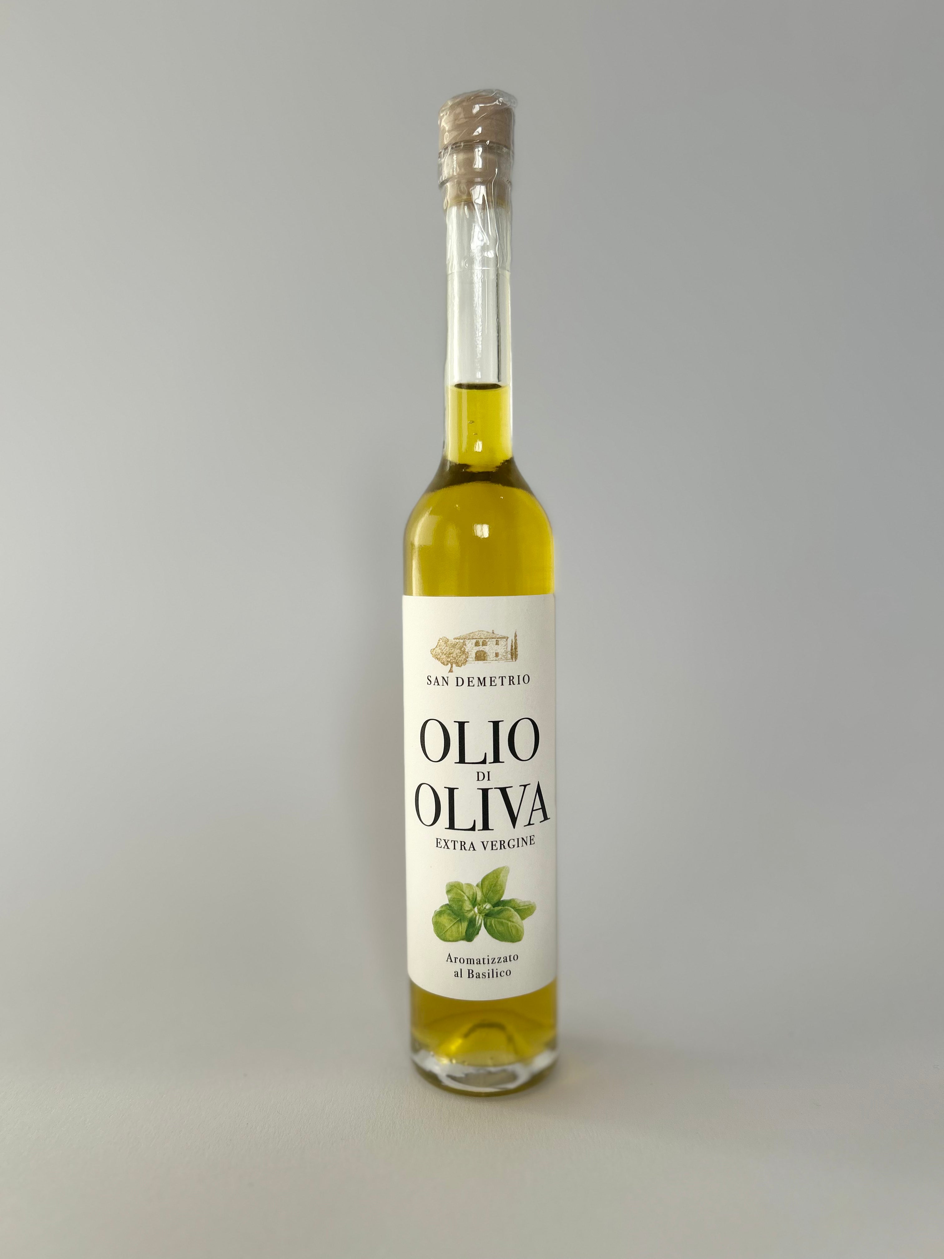 Olio aromatizzato al Basilico 100ml